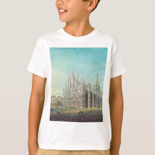 T-shirt Piazza del Duomo à Milan par Carlo Bossoli