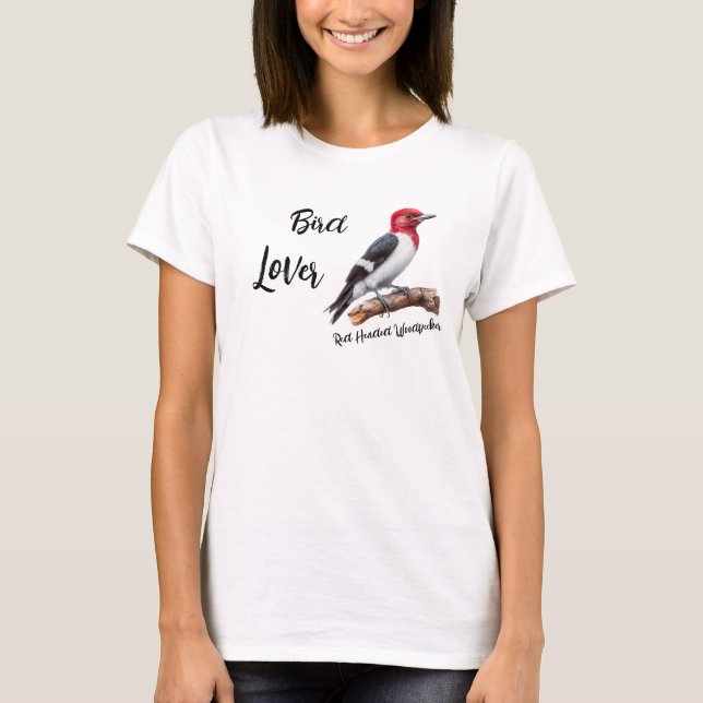 T-shirt Pic à tête rouge (Devant)