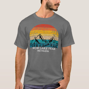 T-shirt Pic du lac des neiges Montagnes du Nevada