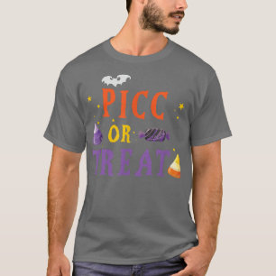 T-shirt PICC Nurse Halloween Cute TVA Equipe d'accès vascu