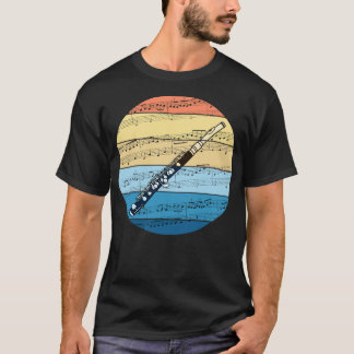 T-shirt Piccolo Music Notation Festival d'été Piccoloist