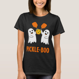 T-shirt Pickle-boo fantôme drôle d'Halloween pickleball