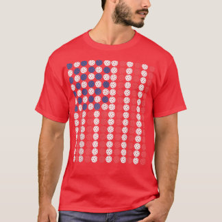T-shirt pickle flag le design cool 4 juillet pour pickleba