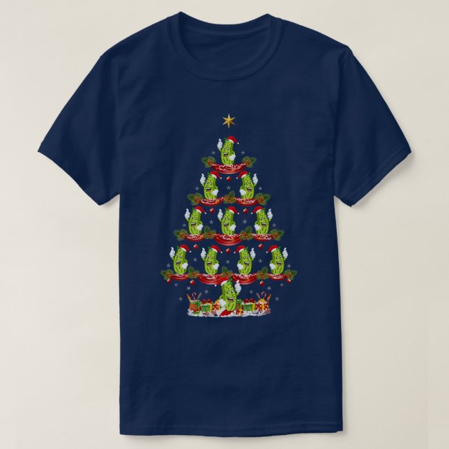 T-shirt Pickle Lover Noël Fête Père Noël Pickle Noël T (Design devant)