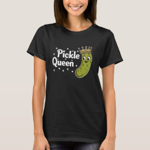 T-shirt Pickle Queen Art Pour Femmes Filles Enfants Concom