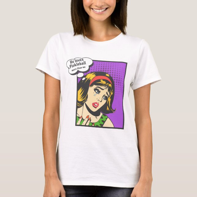 T-shirt Pickleball (Devant)