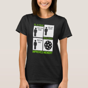 T-shirt Pickleball améliore la mémoire Pickleball Dink Pad