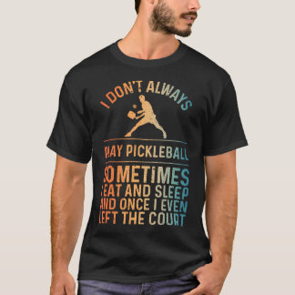 T-shirt Pickleball Art For Men Women Pickle Ball Picklebal