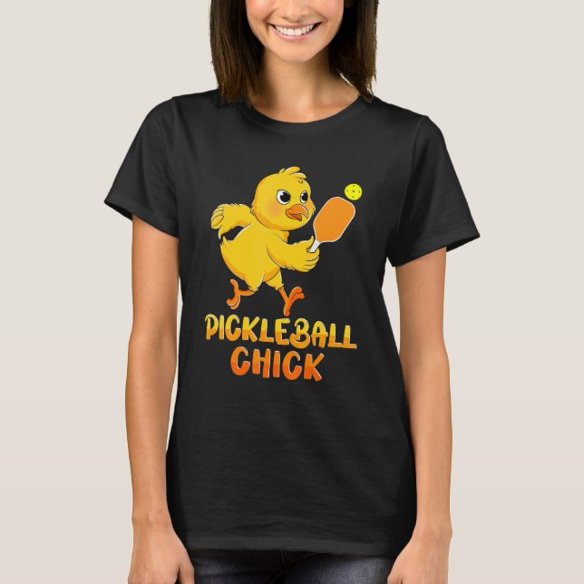 T-shirt Pickleball Chick Pickle Ball  For Player Boys (Devant)