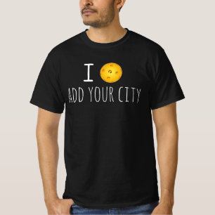 T-shirt Pickleball Customisé : Ajouter votre vill