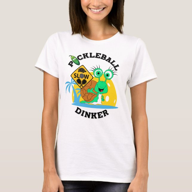 T-shirt Pickleball Dinker (Devant)