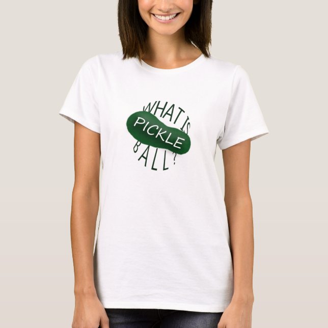 T-shirt Pickleball drôle (Devant)