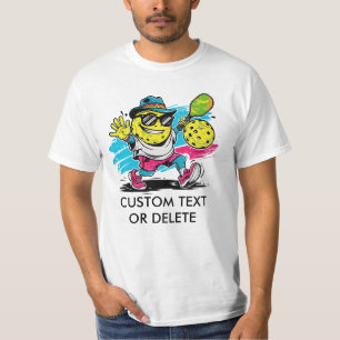 T-shirt pickleball drôle