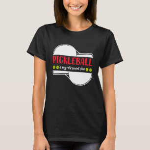 T-shirt Pickleball est mon plan de retraite, Drôle retrait