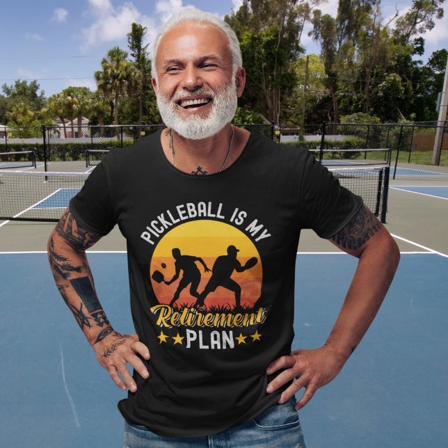 T-shirt Pickleball Is my Retirement Plan Funny Pickleball  (Créateur téléchargé)