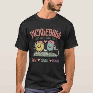 T-shirt Pickleball Joue Rire Répète Pickleball Mignon Ka