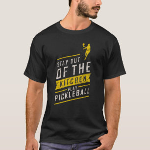 T-shirt Pickleball Kitchen Funny Retro Sport