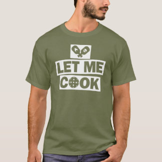T-shirt Pickleball Laissez-moi cuisiner
