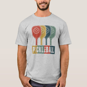 T-shirt Pickleball moderne