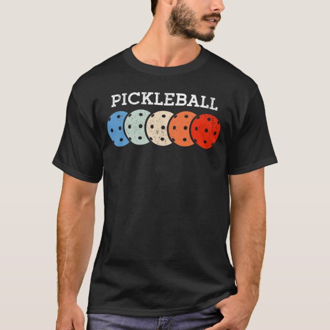 T-shirt Pickleball Player (Devant)