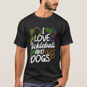 T-shirt Pickleball Player Atheltic Racket Pickle Sport Net