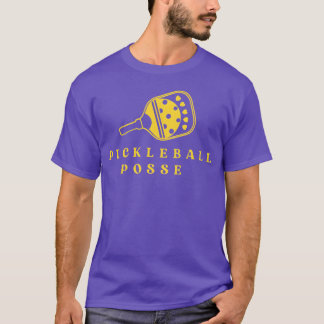 T-shirt pickleball posse funny pickleball quote vintage
