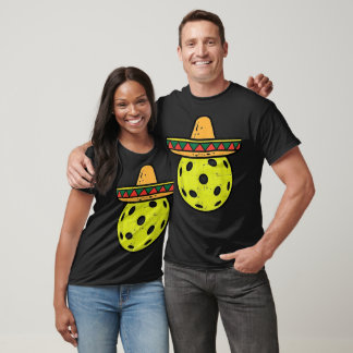 T-shirt Pickleball Sombrero Cinco De Mayo Fiesta Sport Mex