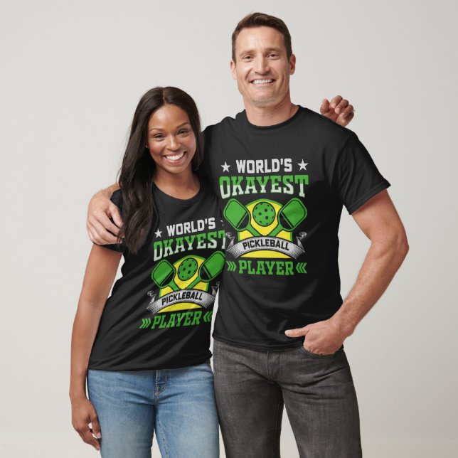 T-shirt Pickleball, tournois de Pickleball (Unisexe)