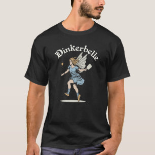T-shirt Pickleball Vintage Fairy Dinkerbelle Femmes Pickle