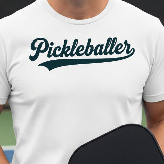 T-shirt Pickleballer Pickleball Lover Gifts - Minimalist 