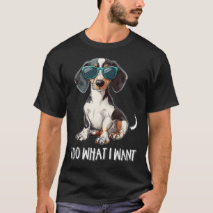 T-shirt Piebald Dachshund