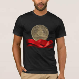 T-shirt Pièce commémorative de 2 ans de rétablissement sob