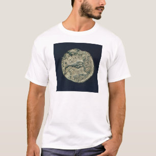 T-shirt Pièce de monnaie avec des têtes de Jules César et