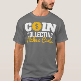 T-shirt Pièce de monnaie de pièce de monnaie de pièce de m
