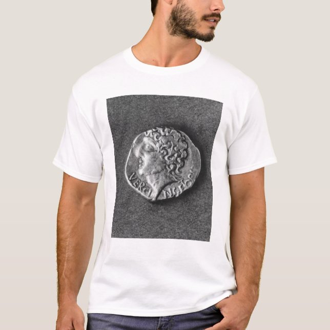 T-shirt Pièce de monnaie soutenant l'effigie de (Devant)
