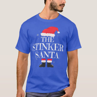 T-shirt Pièce de Noël du groupe familial de jumelage Stink