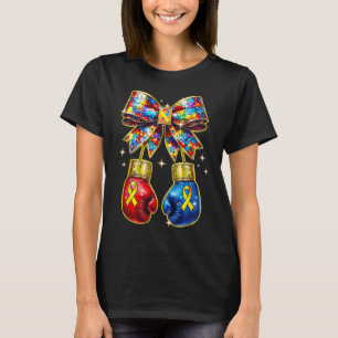 T-shirt Pièce de puzzle de sensibilisation à l'autisme Nœu