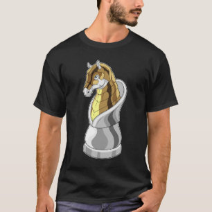 T-shirt Pièce d'échecs Cheval d'échecs