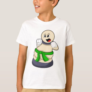 T-shirt Pièce d'échecs Patrouille aux échecs