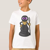 Pièce d'échecs Pion à l'échec avec Spear