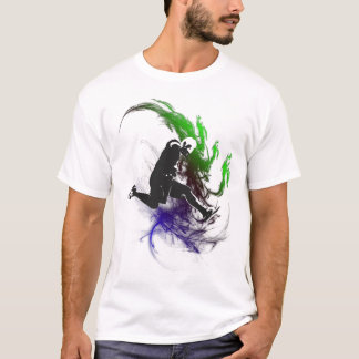 T-shirt pièce en t 004 de transitoire