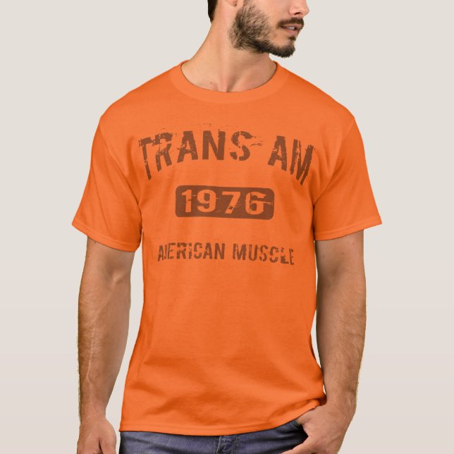 T-shirt Pièce en t 1976 du transport AM (Devant)