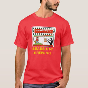 T-shirt Pièce en t #6 de brassage de casquette en laiton