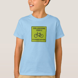 T-shirt Pièce en t à émission nulle d'enfants