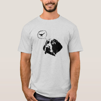 T-shirt Pièce en t allemande pour cerveaux d'indicateur