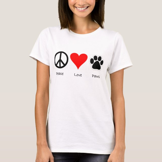 T-shirt Pièce en t animale de délivrance de queues (Devant)