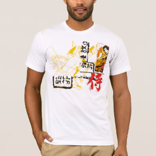 T-shirt Pièce en t asiatique de conception