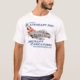 T-shirt Pièce en t Blackheart de l'art F4
