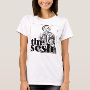T-shirt Pièce en t blanche dans Sesh de la femme "Todd