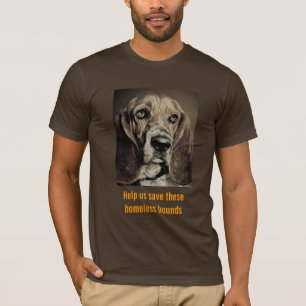 T-shirt Pièce en t Brown unisexe de Milo